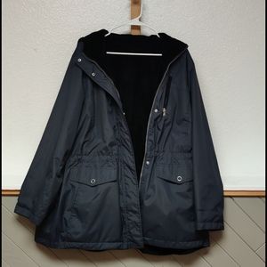 Free country reversible rain coat